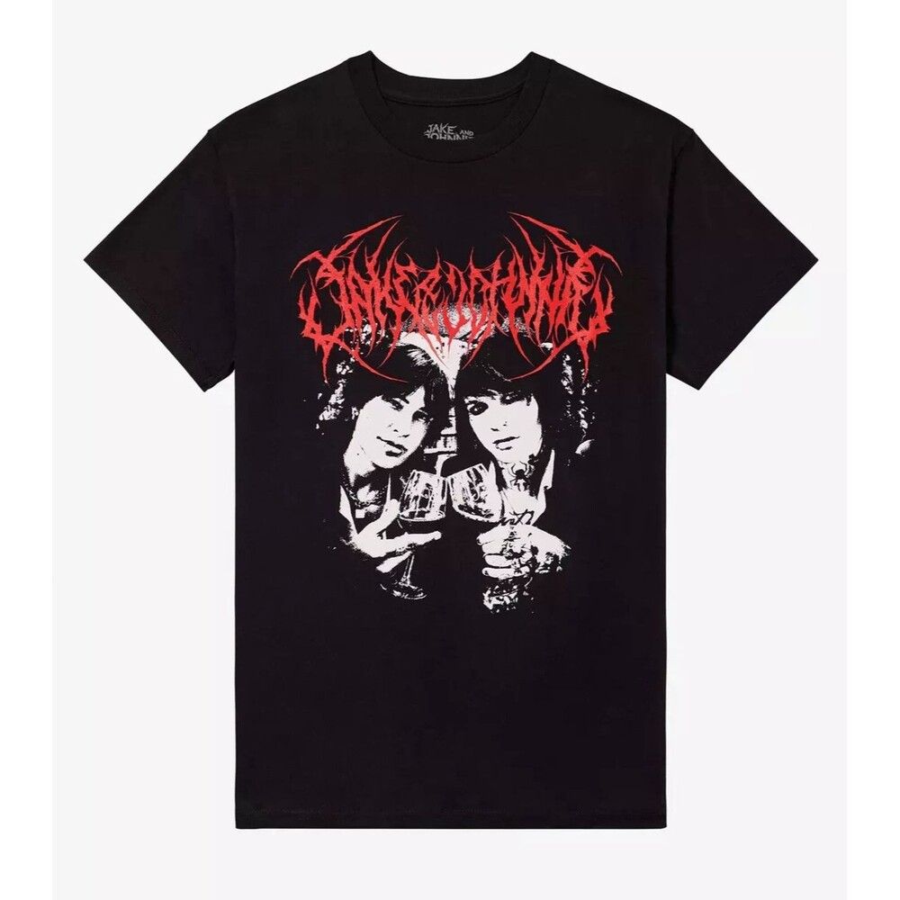 Jake And Johnnie T-Shirt Unisex L Graphic Tee Jake Webber Johnnie Guilbert New